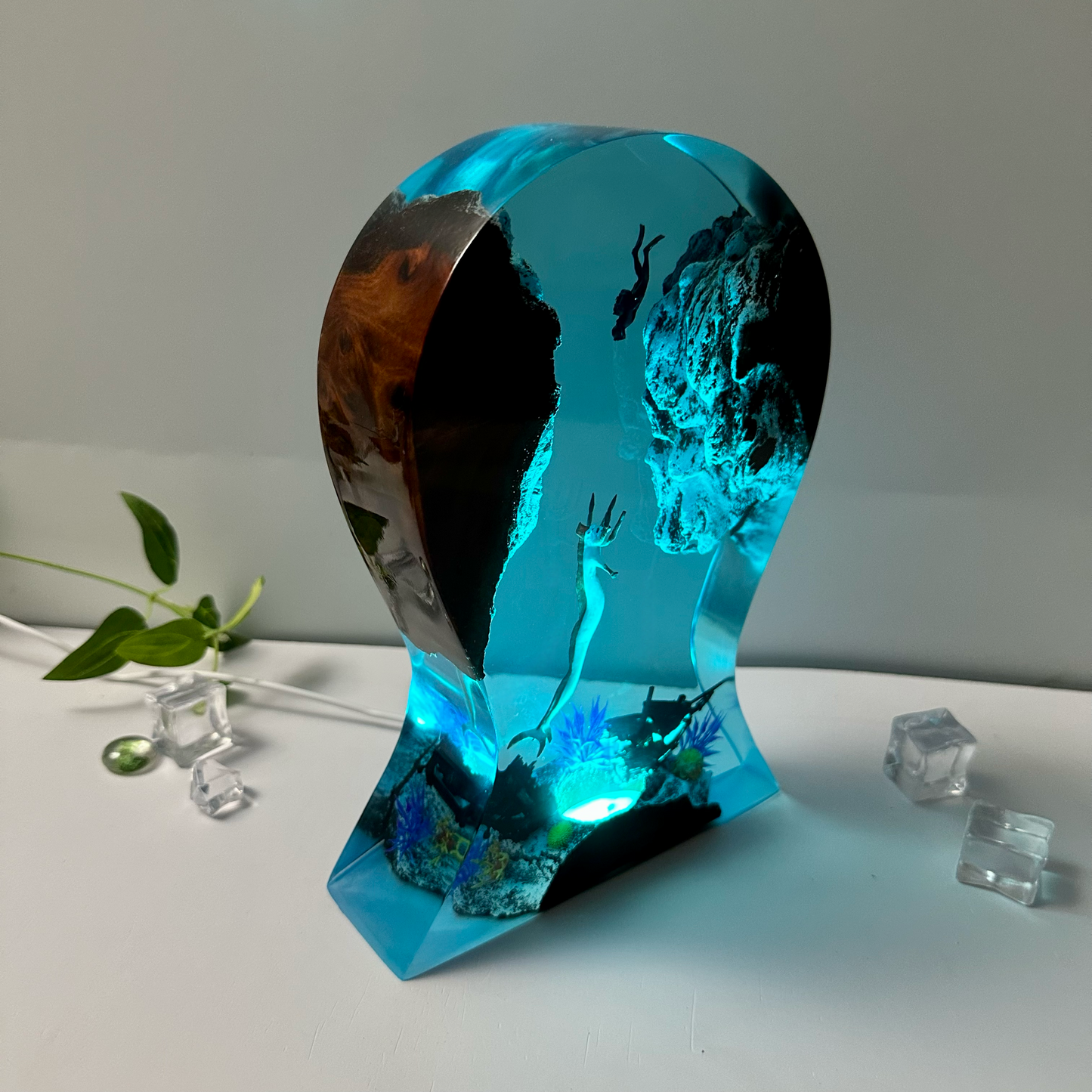 Reaper headphone stand resin epoxy
