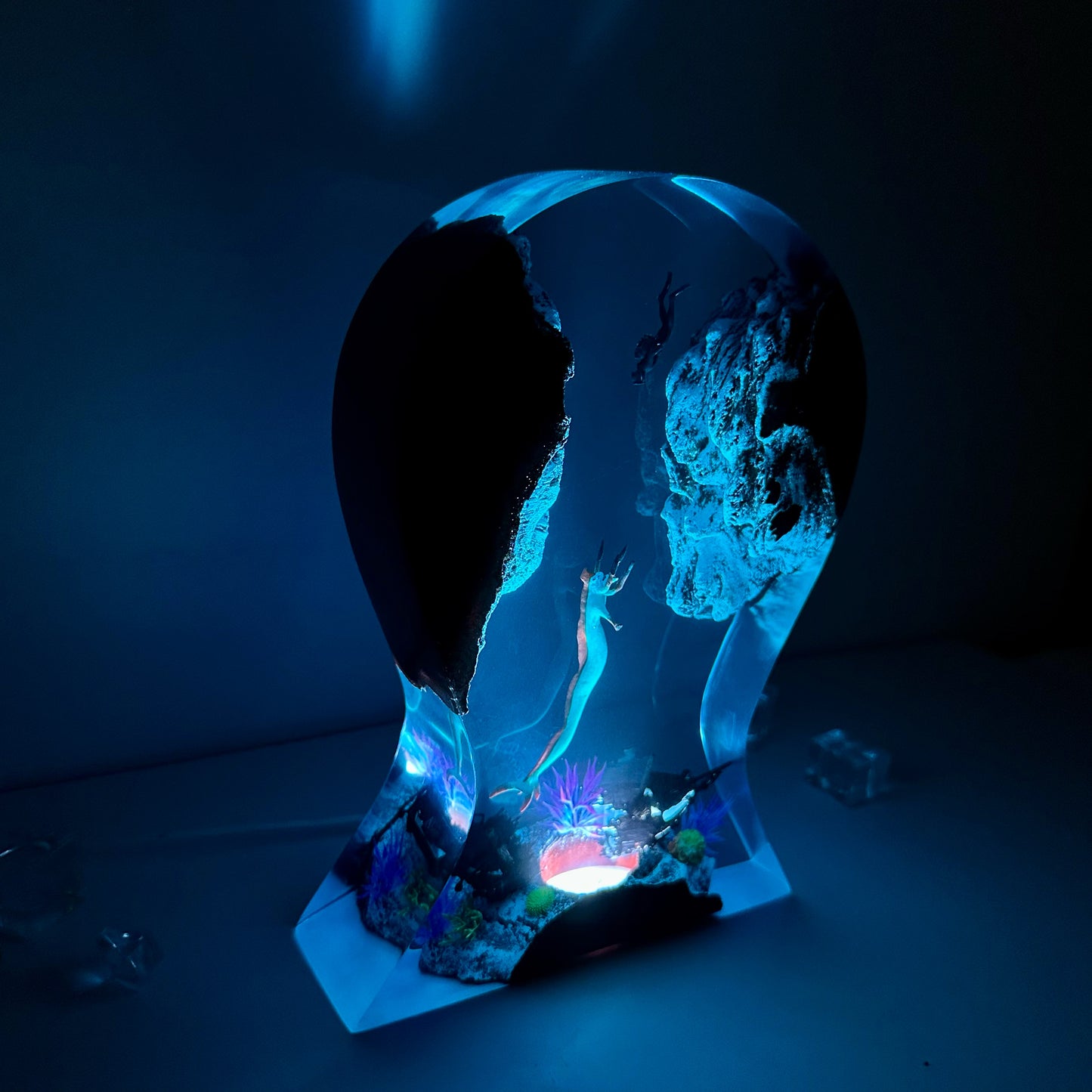 Reaper headphone stand resin epoxy