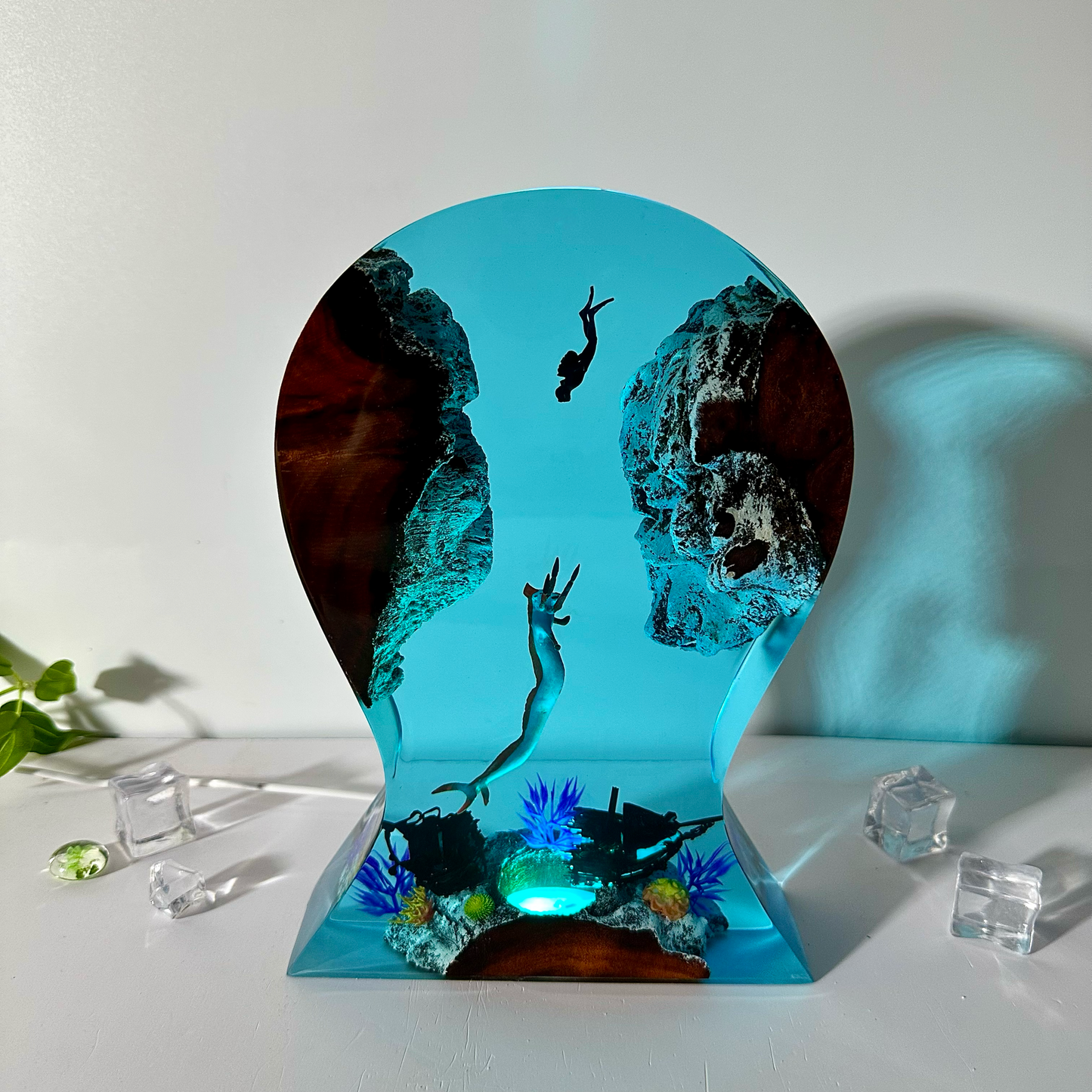Reaper headphone stand resin epoxy