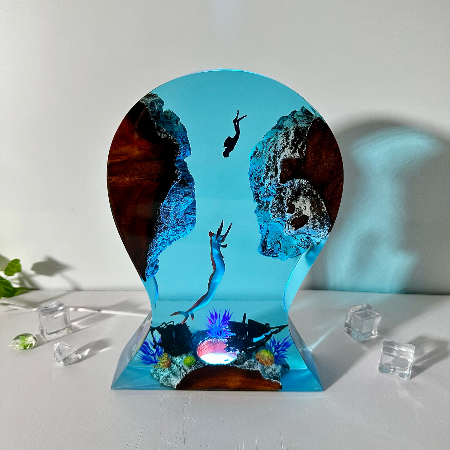 Reaper headphone stand resin epoxy