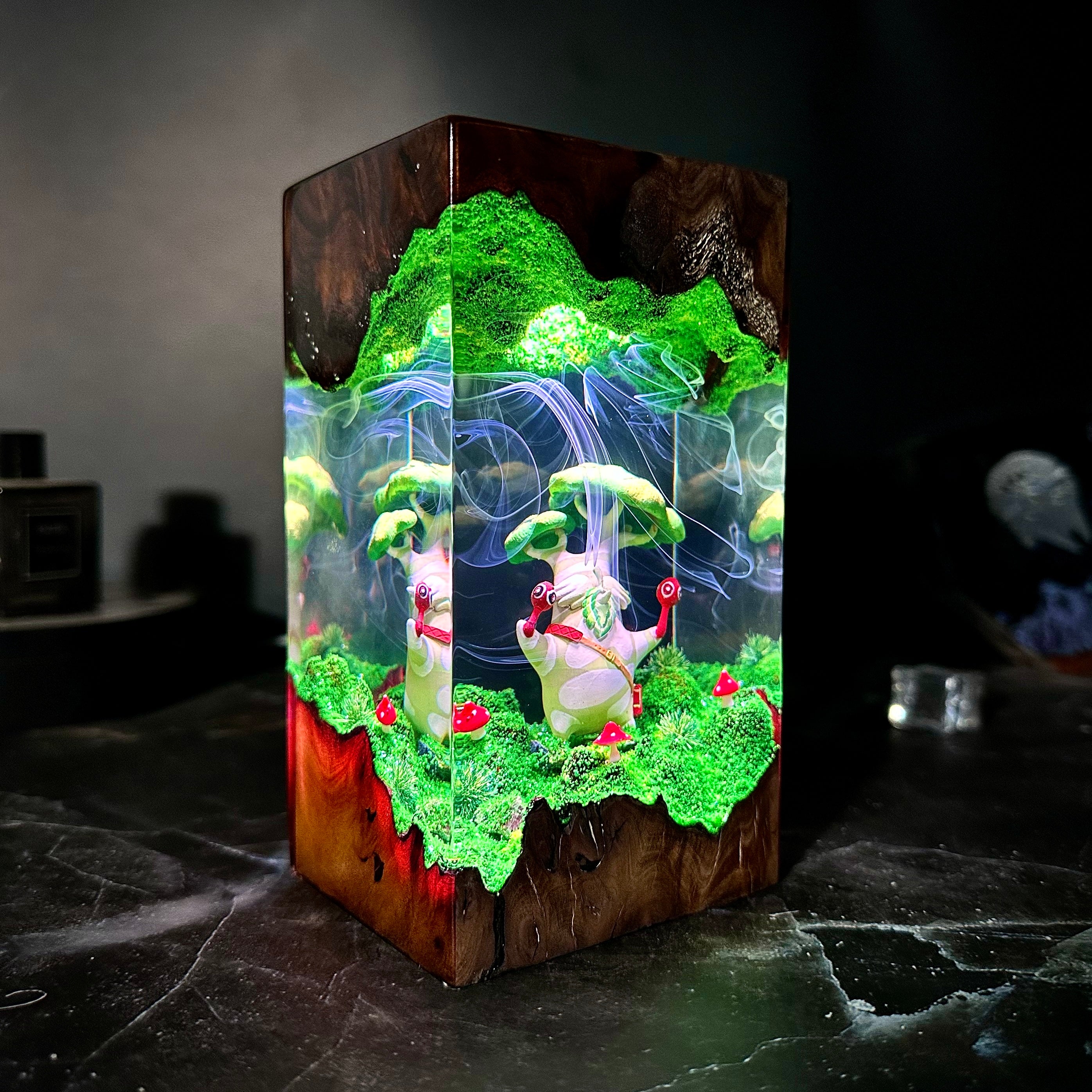 Hetsu Korok resin lamp, Zelda game – ResinartbyCG