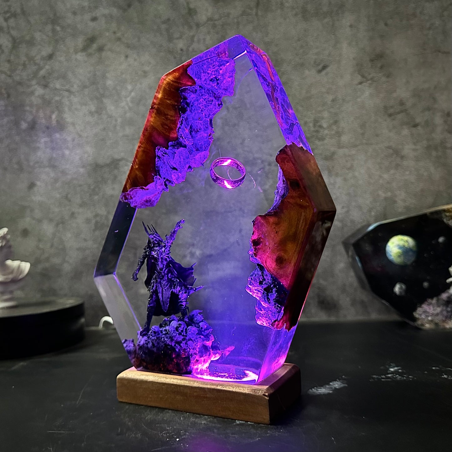 Sauron LOTR resin night light