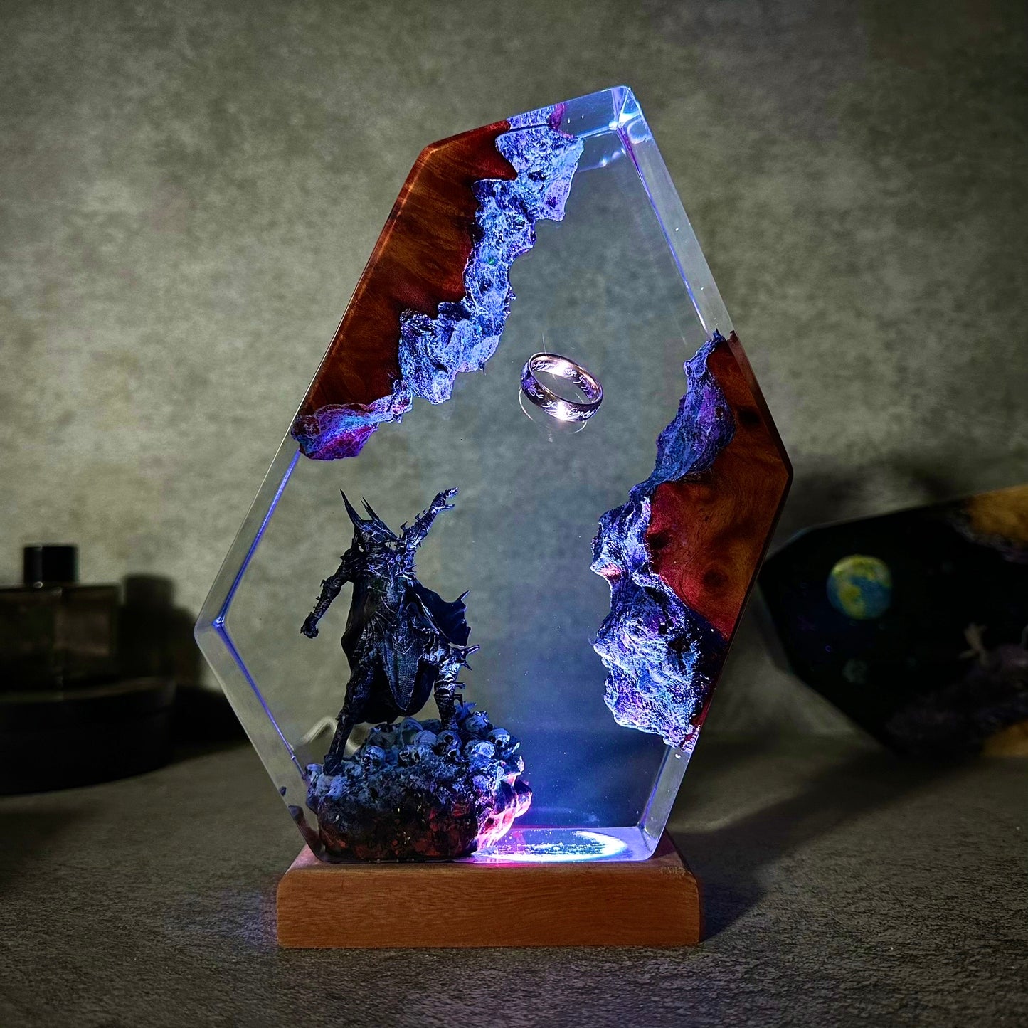 Sauron LOTR resin night light