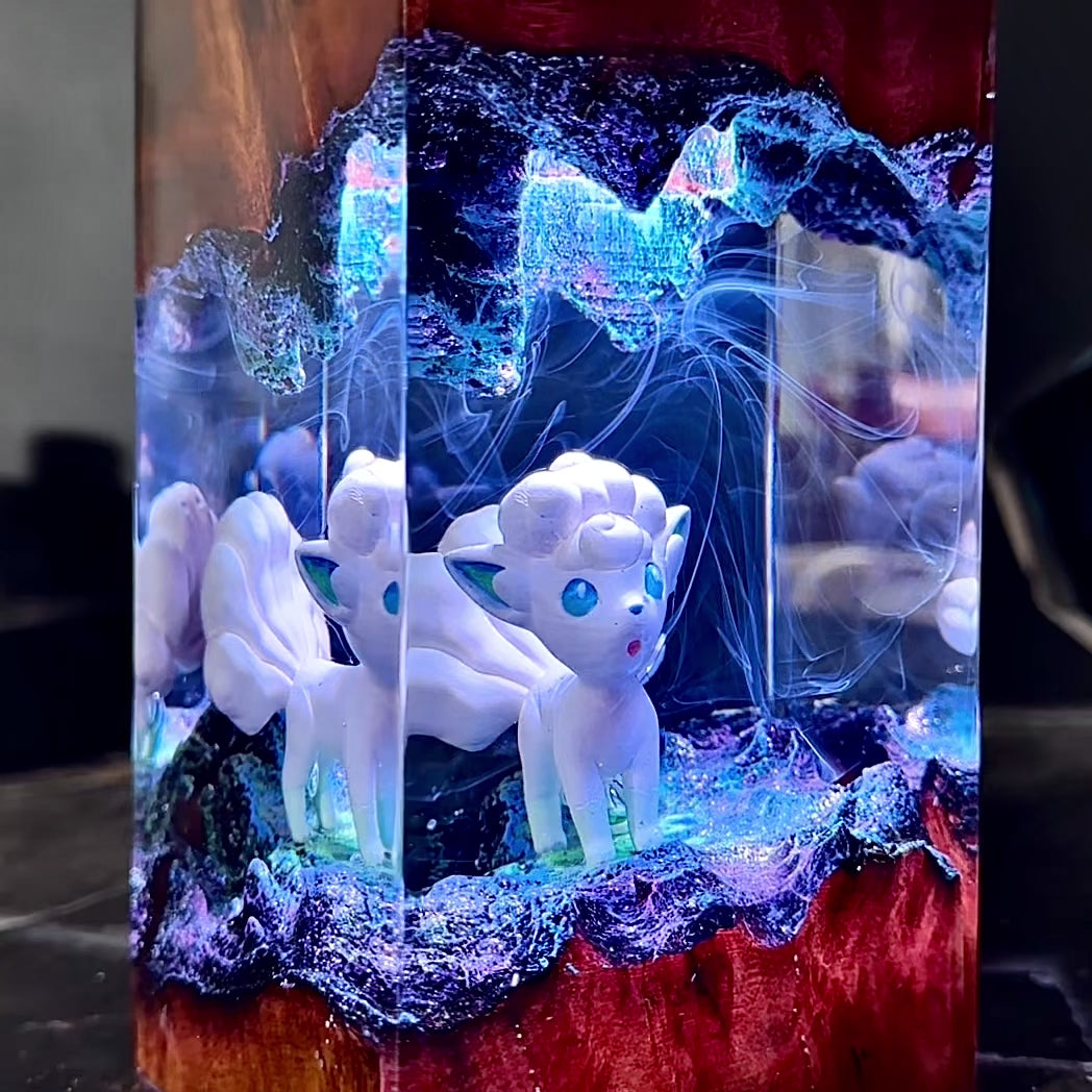 ALOLAN VULPIX night light – ResinartbyCG